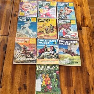 Vtg 60s Children’s Magazines 1 Humpty Dumpty 9 Digest ‘60 ‘65 ‘69 Ephemera READ